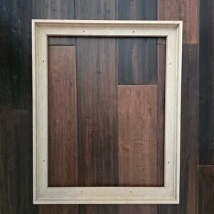 Pixy Canvas Floater Frame 12x16 for 0.75 inch Deep Canvas-Nordic White Oak